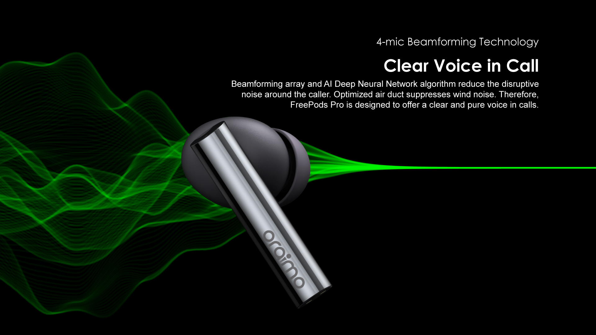 FreePods Pro Oraimo OEB-E108D – Image 4