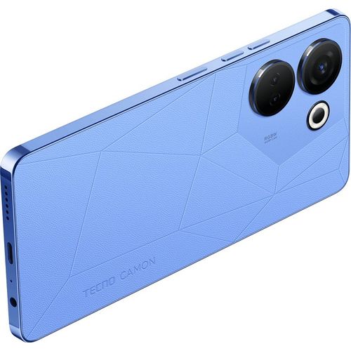 Tecno Camon 20 - 6.67"- 256Go - 8Go - 64 Mpx - 5000mAh - Android 13 - Dual SIM – Bleu - Garantie 12 mois – Image 3
